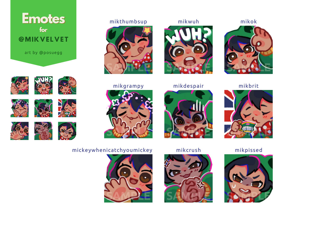 @mikvelvet emotes @mikvelvet emotes