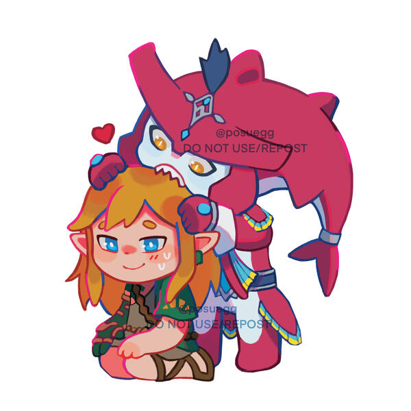 Link x Sidon TOTK Link x Sidon TOTK